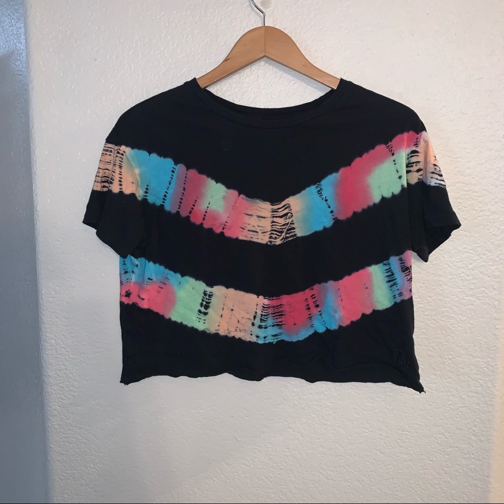 Victoria secret pink cropped top